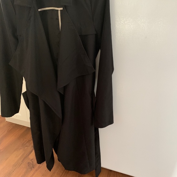 Black Trench Coat - Picture 3 of 9